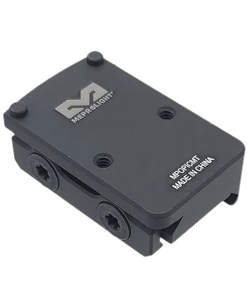 Meprolight USA 901141044 Picatinny RiserMatte Black Aluminum RMR Footprint Mount