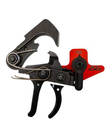 Franklin Armory 0050631BLK Binary AR-Elite Black Curved Trigger Fits AR-Platform