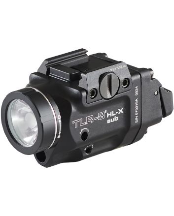 Streamlight 69468 TLR-8Black Aluminum 1913 Short 1,000 Lumens Red Laser