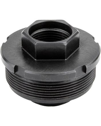 Kgm Suppressors A-DTA-S-2Direct Thread Adapter Fits 5/8"x24 Steel Nitride Black