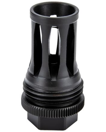 Kgm Suppressors A-QD-FH-S-2 Quick Detach Flash Hider Black Nitride Steel 5/8"x24 Threads