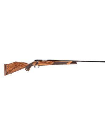 Weatherby MDX01N222RR4T Mark V Deluxe Varmintmaster 22-250 Rem 24" Threaded Barrel, Drilled &amp; Tapped Steel Receiver, Monte Carlo High Gloss Walnut Wood Stock