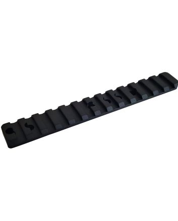 Talley P00252336 Black Anodized Aluminum Henry Homesteader Picatinny Rail Mount
