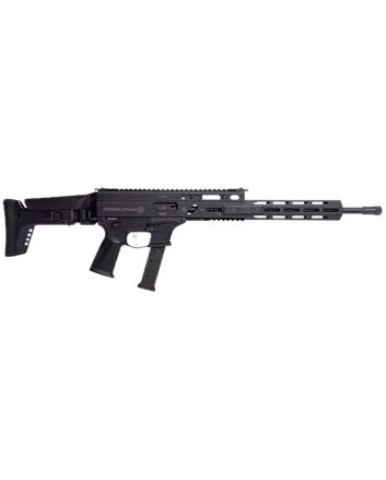 Grand Power 810091156094 Stribog SP9A3G 9mm Luger 16" Black Barrel, Black Receiver, Polymer Stock &amp; Grip