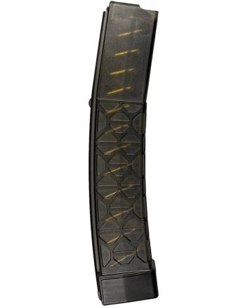 Grand Power 8588005940191 Stribog30rd Curved 9mm Translucent Smoke Polymer