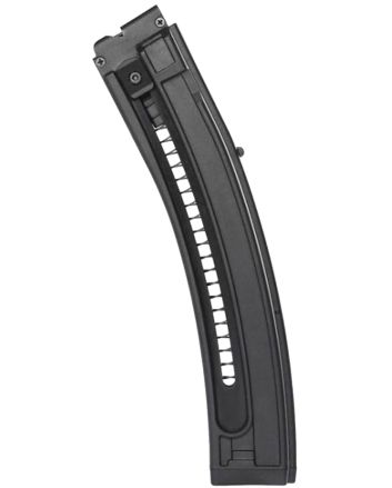 Grand Power 8588005940207 Stribog25rd Curved 22 LR Black Polymer