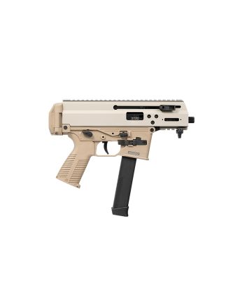B&amp;T Firearms BT-36045-G-CT APC 9K Pro 9mm Luger 33+1 25.50" Black Barrel, M-LOK Handguard, Coyote Tan Cerakote Picatinny Rail Receiver, M4 Compatible Grip