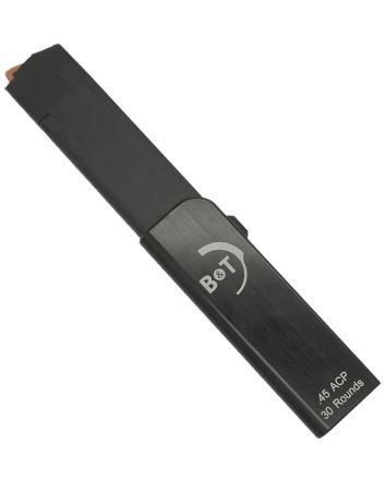 B&amp;T Firearms BT-220599 30rd 45 ACP Fits APC45-G/SPC45-G Black Polymer