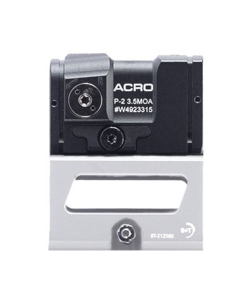B&amp;T Firearms AP-200691-39-QD-ST Aimpoint ACRO P-2White 1x 3.5 MOA Red Dot Reticle