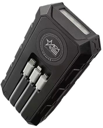 AGM Global Vision 6628XPB31 Solar Power BankBlack 5V
