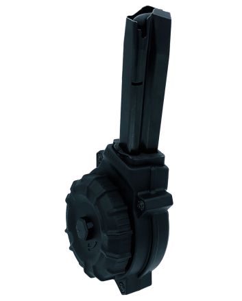 ProMag DRMA47 50rds Drum 9mm Fits CZ-75 Black Polymer