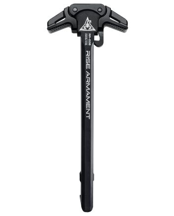 Rise Armament RA220BLKCharging Handle AR-15 Black Anodized Aluminum Ambidextrous Hand