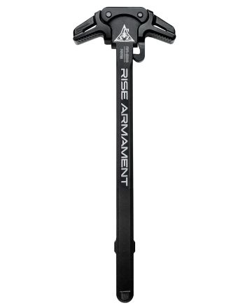 Rise Armament RA230BLK RA-230 Charging Handle AR-10 Black Anodized Aluminum Ambidextrous Hand