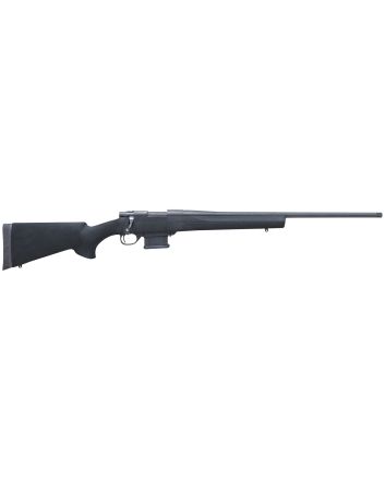 Howa HMA6ARCBHBY 1500 Mini Action Youth 6mm ARC 20" Black Heavy Threaded Barrel, Black Drilled &amp; Tapped Steel Receiver, Fixed HTI Black Synthetic Stock