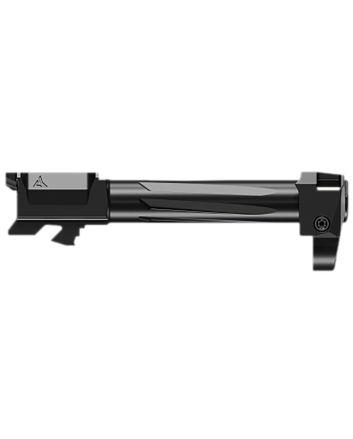 Radian Weapons R0872 Ramjet + Afterburner ComboFits Glock 17 Gen 5 Black/Gray Stainless Steel