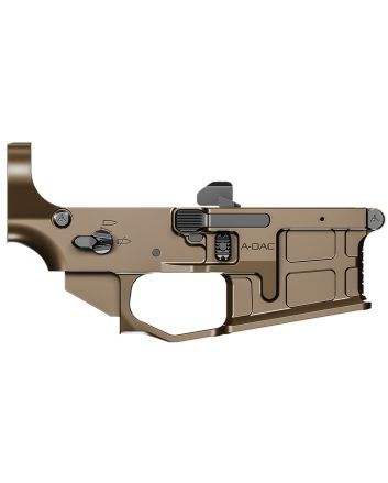 Radian Weapons R0389 A-DAC 15 Lower Receiver Aluminum Radian Brown Cerakote AR Platform
