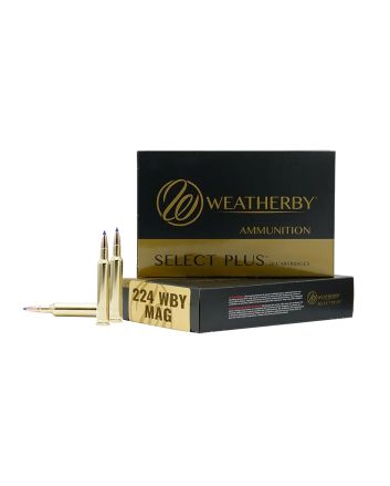 Weatherby M22437HCB 224WthbyMag 37gr Hammer Custom 20 Per Box/10 Case