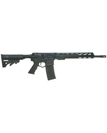 ATI ATIGAX30013ML Alpha Maxx300 Blackout 60+1 16" Black Threaded Barrel, Black Picatinny Rail Polymer Receiver, 13" Polymer Handguard, ATI MM4 Black Synthetic Stock, Black Polymer Grip, Right Hand