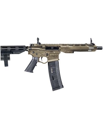 ATI ATIGAX5567MLCFDE Alpha Maxx5.56x45mm 60+1 7.50" Black Threaded Barrel, Polymer M-LOK Handguard, Flat Dark Earth Picatinny Rail Receiver