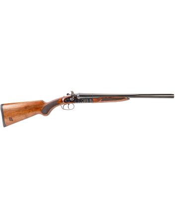Heritage Mfg CW1218CH Coachwhip12 Gauge Break Open 2rd 18.50" Black Chrome Side By Side Barrel, Color Case Hardened Alloy Steel Receiver, Fixed Turkish Walnut Stock