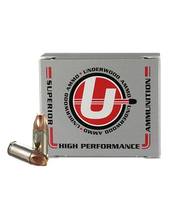 Underwood Ammo 817 9mm+P+ 90gr 20 Per Box/10 Case