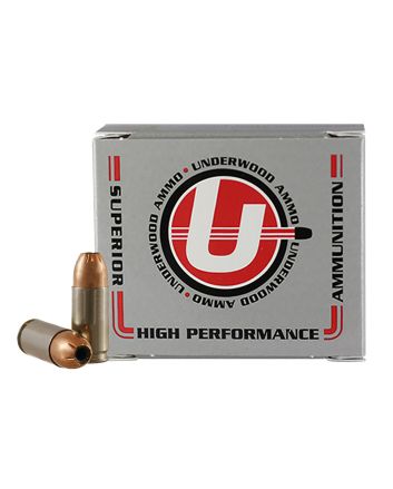 Underwood Ammo 139 9mm+P 147gr Jacketed Hollow Point 20 Per Box/10 Case