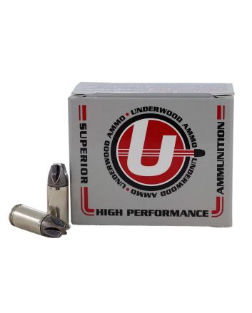Underwood Ammo 874Platinum 9mm+P 68gr 20 Per Box/10 Case