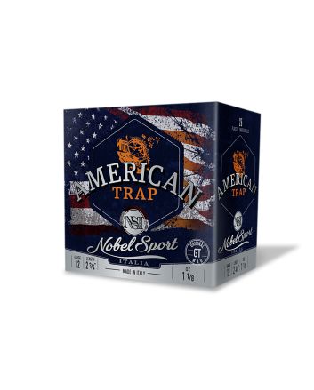 Nobel/Eurosports LLC ANS27755 American Trap12 Gauge 2.75" 7.5 Shot 25 Per Box/ 10 Cs