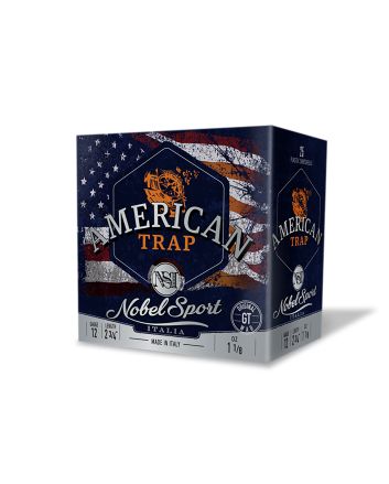 Nobel/Eurosports LLC ANS2788 American Trap12Gauge 2.75" 8Shot 25 Per Box/10 Case *Sold by the Case