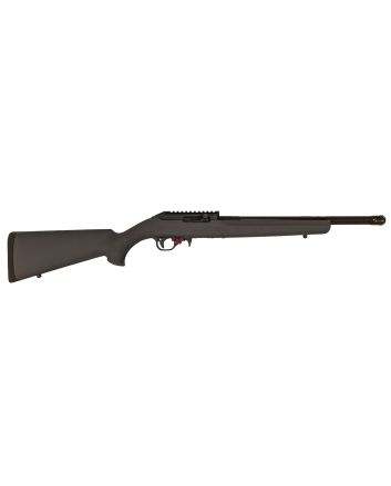 Franklin Armory 0210000GRY F2222 LR 16" Black Heavy Fluted Threaded Barrel, Picatinny Rail Receiver, Gray Hogue OverMolded Synthetic Stock
