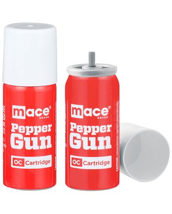 Mace 80421Pepper Cartridges OC Pepper Range 25ft 2Pack