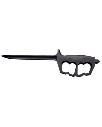Cold Steel CS92FNTST FGX Chaos 8" Fixed Griv-Ex Plain Black 6" Blade, Black Griv-Ex Handle