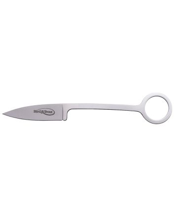 Cold Steel CS20BTJ Bird &amp; Trout2.25" AUS-8A SS Plain Drop Point Bead Blasted Blade, 4.06" Bead Blasted AUS-8A SS Handle