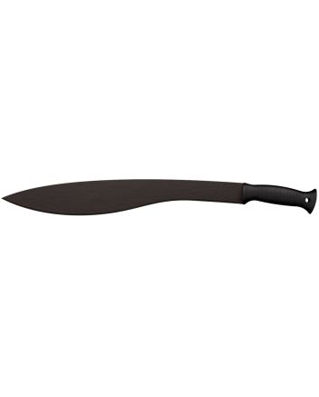 Cold Steel CS97MKM Kukri Magnum 17" Black Matte Baked-On Anti Rust 65Mn Carbon Steel Blade, Black Polypropylene Handle