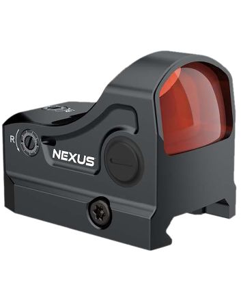 TruGlo TGTG8322B Nexus Red DotMatte Black 1x 22mm 3 MOA Red Dot Reticle