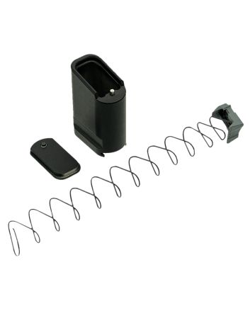 Shield Arms SAS15ME10BLK Magazine ExtensionExtended 10rd Compatible w/ Shield Arms S15 Magazine Black Anodized Aluminum