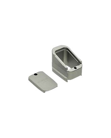 Shield Arms ECHME5GREY Magazine ExtensionFits Springfield Echelon 5rd Grey Anodized Aluminum
