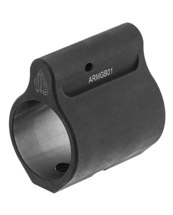 Leapers MNTARMGB01 Micro Gas Block.750" Phosphate Steel 1.15"