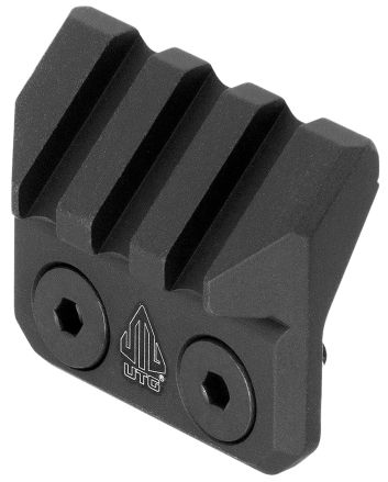 Leapers MTMP45 Picatinny MountAngled Matte Black Aluminum M-LOK Mount