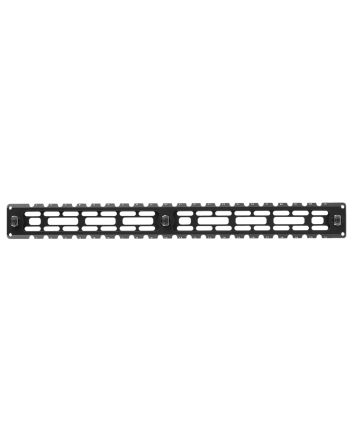 Leapers TLUMA04 ARCA Rail 9 Slot M-LOKMatte Black Anodized Aluminum 14.20" Long M-LOK Mount