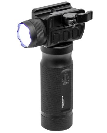 Leapers MNTEL228GPQA Quick Detach Grip Light Black Aluminum 400 Lumens Picatinny Mount