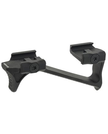 Leapers MTAFGP01 Ultra Slim ForegripMatte Black Anodized Aluminum