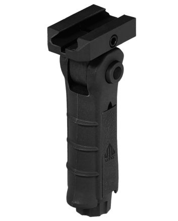 Leapers RBFGRP170B Vertical ForegripBlack Polymer