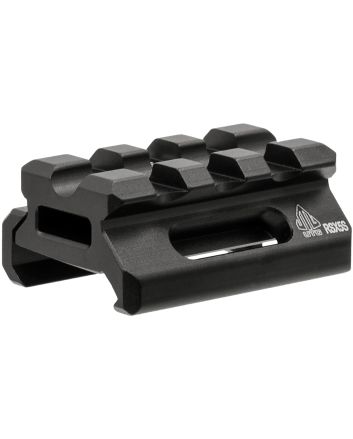 Leapers MTRSX5S Picatinny RiserMatte Black Anodized Aluminum Picatinny/Weaver Mount