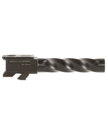 Strike Industries GBARREL19 9mm Fits Glock 19 Gen3-5 Black Nitride Stainless Steel