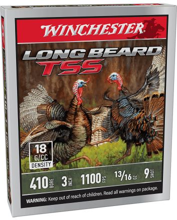 Winchester Ammo LBTSS4139 Long Beard TSS410Bore 3" 13/16oz Tungsten 9Shot 5 Per Box/20 Case
