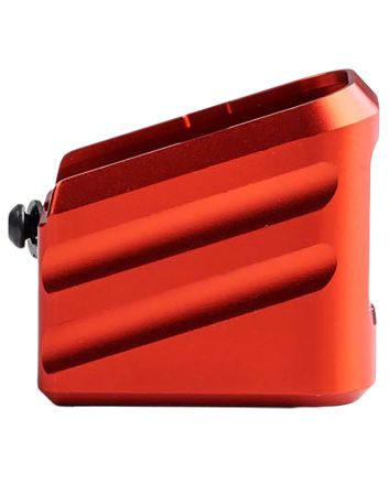 Cross Armory CRG+0MEG19RD Magazine ExtensionFits Glock 19/23/32 Gen 1-5 Red Aluminum