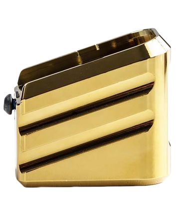 Cross Armory CRG+0MEG19GD Magazine ExtensionFits Glock 19/23/32 Gen 1-5 Gold Aluminum