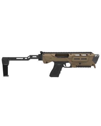 Meta Tactical Llc MX1-PS-TN MX-1 Conversion Kit Fits Glock 3/4/5 Tan Aluminum Stock