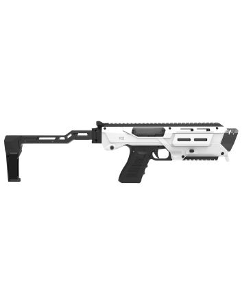 Meta Tactical Llc MX1-PS-WT MX-1 Conversion Kit Fits Glock 3/4/5 White Aluminum Stock